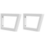 Estante de lavabo de pared de acero y madera maciza de roble by , bathroom vanities - Ref: Foro24-3302618, Price: 79,23 €, Di...
