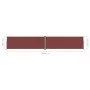 Toldo lateral retráctil marrón 180x1000 cm de vidaXL, Sombrillas - Ref: Foro24-318039, Precio: 112,43 €, Descuento: %