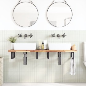Tablero de mesa rectangular madera maciza acacia