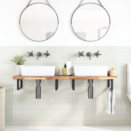 Tablero de mesa rectangular madera maciza acacia 140x40x4 cm | Foro24.es | Tu tienda online para hogar, jardín y más Foro24.es