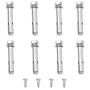 Toldo lateral retráctil marrón 160x600 cm by vidaXL, Umbrellas - Ref: Foro24-317997, Price: 119,25 €, Discount: %