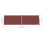 Braune seitliche ausziehbare Markise 160x600 cm von vidaXL, Sonnenschirme - Ref: Foro24-317997, Preis: 117,44 €, Rabatt: %