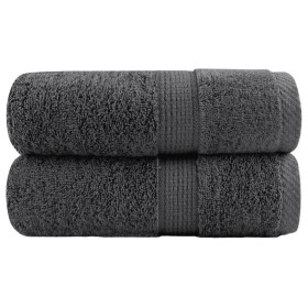 Toallas de invitados SOLUND 2 uds antracita 30x50 cm 600 gsm de , Toallas - Ref: Foro24-137152, Precio: 12,08 €, Descuento: %