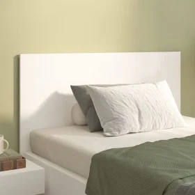 Bettkopfteil aus weißem Sperrholz, 120 x 1,5 x 80 cm von vidaXL, Kopf- und Fußteile - Ref: Foro24-811025, Preis: 54,56 €, Rab...