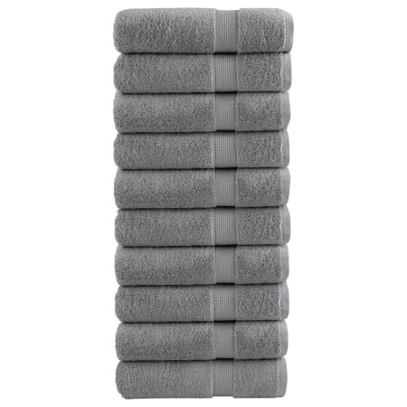 Toallas de mano SOLUND 10 unidades gris 50x100 cm 600 gsm by , Towels - Ref: Foro24-137307, Price: 73,62 €, Discount: %