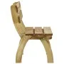Banco de jardín de madera de pino impregnada 110 cm de vidaXL, Bancos de jardín - Ref: Foro24-318400, Precio: 120,87 €, Descu...