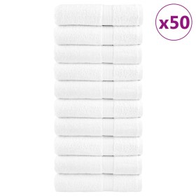 Toallas de mano SOLUND 50 unidades blanco 50x100 cm 600 gsm by , Towels - Ref: Foro24-137127, Price: 315,47 €, Discount: %