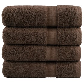 Toallas de ducha SOLUND 4 unidades marrón 70x140 cm 600 gsm by , Towels - Ref: Foro24-137237, Price: 50,13 €, Discount: %