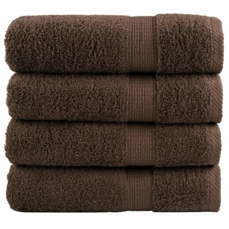 Toallas de ducha SOLUND 4 unidades marrón 70x140 cm 600 gsm by , Towels - Ref: Foro24-137237, Price: 50,13 €, Discount: %