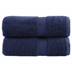 Toallas de invitados SOLUND 2 uds azul marino 30x50 cm 600 gsm von , Handtücher - Ref: Foro24-137254, Preis: 12,08 €, Rabatt: %