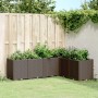 Jardinera PP marrón 160x120x53 cm by , Pots and planters - Ref: Foro24-367865, Price: 175,10 €, Discount: %
