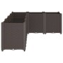 Jardinera PP marrón 160x120x53 cm by , Pots and planters - Ref: Foro24-367865, Price: 175,10 €, Discount: %