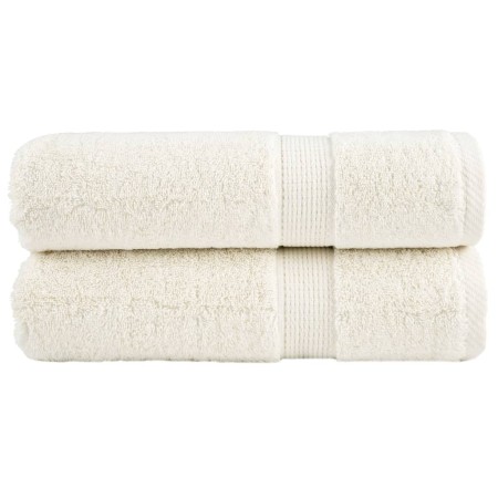 Toallas de ducha SOLUND 2 unidades crema 70x140 cm 600 gsm von , Handtücher - Ref: Foro24-137476, Preis: 27,81 €, Rabatt: %