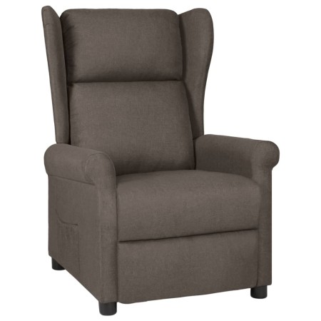 Sillón reclinable de tela marrón | Foro24.es | Tu tienda online para hogar, jardín y más Foro24.es