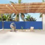Einziehbare Seitenmarkise blau 160x1200 cm von vidaXL, Sonnenschirme - Ref: Foro24-318070, Preis: 118,77 €, Rabatt: %