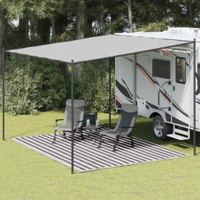 Alfombra de tienda de campaña antracita y blanco 300x400 cm by , Tent Accessories - Ref: Foro24-310828, Price: 31,63 €, Disco...