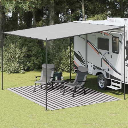 Alfombra de tienda de campaña antracita y blanco 300x400 cm by , Tent Accessories - Ref: Foro24-310828, Price: 31,63 €, Disco...
