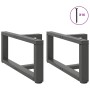 Patas para mesa de centro en forma de T (2 unidades), antracita, 60 x 25 x (30-31) cm, acero | Foro24.es | Tu tienda online para hogar, jardín y más Foro24.es