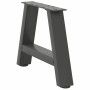 Patas para mesa de centro en forma de A (2 unidades), antracita, 30 x (30-31) cm, acero | Foro24.es | Tu tienda online para hogar, jardín y más Foro24.es