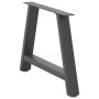Patas para mesa de centro en forma de A (2 unidades), antracita, 60 x (42-43) cm, acero | Foro24.es | Tu tienda online para hogar, jardín y más Foro24.es