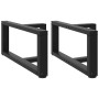 Patas para mesa de centro en forma de T (2 unidades), color negro, 70 x 25 x (30-31) cm, acero | Foro24.es | Tu tienda online para hogar, jardín y más Foro24.es