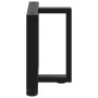 Patas para mesa de centro en forma de T (2 unidades), color negro, 50 x 25 x (42-43) cm, acero von , Tischbeine - Ref: Foro24...