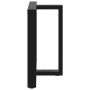 Patas para mesa de comedor en forma de T (2 unidades), color negro, 70 x 35 x (72-73) cm, acero by , Table legs - Ref: Foro24...