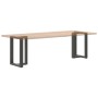 Patas para mesa de comedor en forma de T (2 unidades), antracita, 60 x 35 x (72-73) cm, acero von , Tischbeine - Ref: Foro24-...