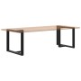 Patas para mesa de comedor en forma de T (2 unidades), color negro, 100 x 35 x (72-73) cm, acero von , Tischbeine - Ref: Foro...