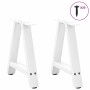 Patas para mesa de centro en forma de A (2 unidades), color blanco, 50 x (42-43) cm, acero | Foro24.es | Tu tienda online para hogar, jardín y más Foro24.es