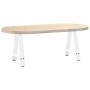 Patas para mesa de centro en forma de A (2 unidades), color blanco, 50 x (42-43) cm, acero | Foro24.es | Tu tienda online para hogar, jardín y más Foro24.es
