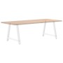Patas para mesa de comedor en forma de A (2 unidades), color blanco, 100 x (72-73) cm, acero | Foro24.es | Tu tienda online para hogar, jardín y más Foro24.es