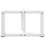 Patas para mesa de centro en forma de T (2 unidades), color blanco, 50 x 25 x (30-31) cm, acero | Foro24.es | Tu tienda online para hogar, jardín y más Foro24.es