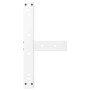 Patas para mesa de centro en forma de T (2 unidades), color blanco, 50 x 25 x (30-31) cm, acero | Foro24.es | Tu tienda online para hogar, jardín y más Foro24.es