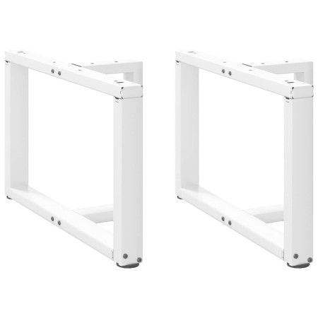 Patas para mesa de centro en forma de T (2 unidades), color blanco, 70 x 25 x (42-43) cm, acero | Foro24.es | Tu tienda online para hogar, jardín y más Foro24.es