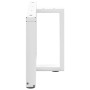 Patas para mesa de centro en forma de T (2 unidades), color blanco, 70 x 25 x (42-43) cm, acero | Foro24.es | Tu tienda online para hogar, jardín y más Foro24.es