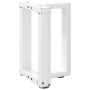 Patas para mesa de centro en forma de T (2 unidades), color blanco, 28 x 25 x (42-43) cm, acero | Foro24.es | Tu tienda online para hogar, jardín y más Foro24.es