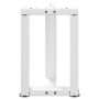 Patas para mesa de centro en forma de T (2 unidades), color blanco, 28 x 25 x (42-43) cm, acero | Foro24.es | Tu tienda online para hogar, jardín y más Foro24.es