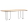 Patas para mesa de centro en forma de T (2 unidades), color blanco, 28 x 25 x (42-43) cm, acero | Foro24.es | Tu tienda online para hogar, jardín y más Foro24.es