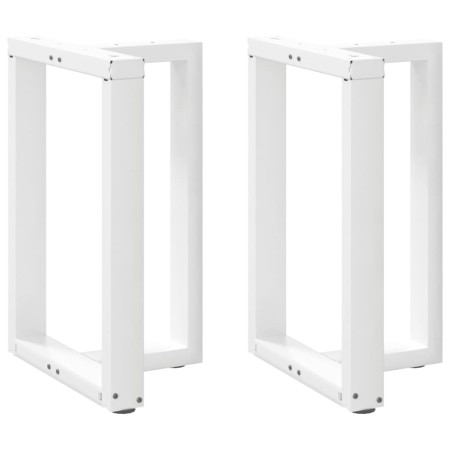 Patas para mesa de comedor en forma de T (2 unidades), color blanco, 50 x 35 x (72-73) cm, acero | Foro24.es | Tu tienda online para hogar, jardín y más Foro24.es