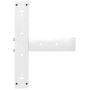 Patas para mesa de comedor en forma de T (2 unidades), color blanco, 50 x 35 x (72-73) cm, acero | Foro24.es | Tu tienda online para hogar, jardín y más Foro24.es
