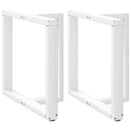 Patas para mesa de comedor en forma de T (2 unidades), color blanco, 80 x 35 x (72-73) cm, acero | Foro24.es | Tu tienda online para hogar, jardín y más Foro24.es