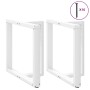 Patas para mesa de comedor en forma de T (2 unidades), color blanco, 80 x 35 x (72-73) cm, acero | Foro24.es | Tu tienda online para hogar, jardín y más Foro24.es