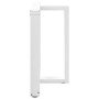 Patas para mesa de comedor en forma de T (2 unidades), color blanco, 80 x 35 x (72-73) cm, acero | Foro24.es | Tu tienda online para hogar, jardín y más Foro24.es