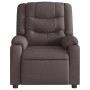 Sillón reclinable de tela marrón oscuro | Foro24.es | Tu tienda online para hogar, jardín y más Foro24.es