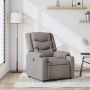 Sillón reclinable de tela gris taupe by , Armchairs - Ref: Foro24-4019926, Price: 228,90 €, Discount: %