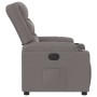 Sillón reclinable de tela gris taupe by , Armchairs - Ref: Foro24-4019926, Price: 228,90 €, Discount: %
