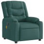 Sillón de masaje reclinable de tela verde oscuro | Foro24.es | Tu tienda online para hogar, jardín y más Foro24.es