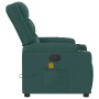 Sillón de masaje reclinable de tela verde oscuro | Foro24.es | Tu tienda online para hogar, jardín y más Foro24.es