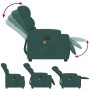 Sillón de masaje reclinable de tela verde oscuro | Foro24.es | Tu tienda online para hogar, jardín y más Foro24.es